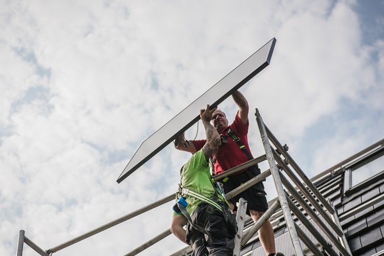 zonnepanelen plaatsen